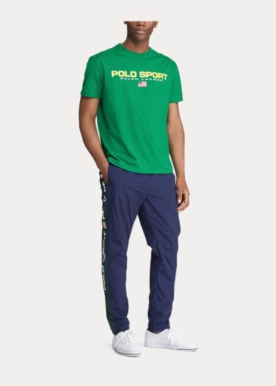 Men's Polo Ralph Lauren Classic Fit Polo Sport T Shirts | 136574MQL